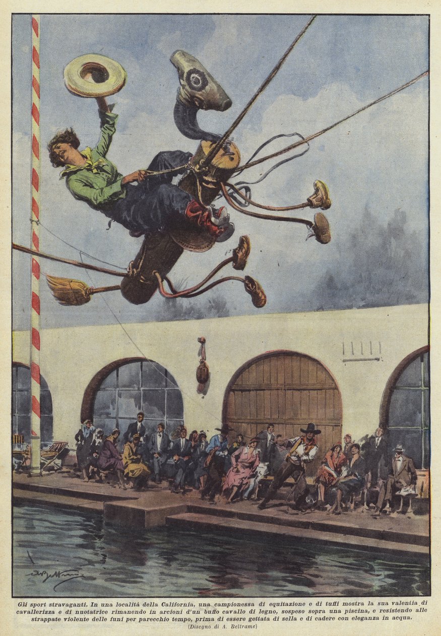 Die extravaganten Sportarten von Achille Beltrame