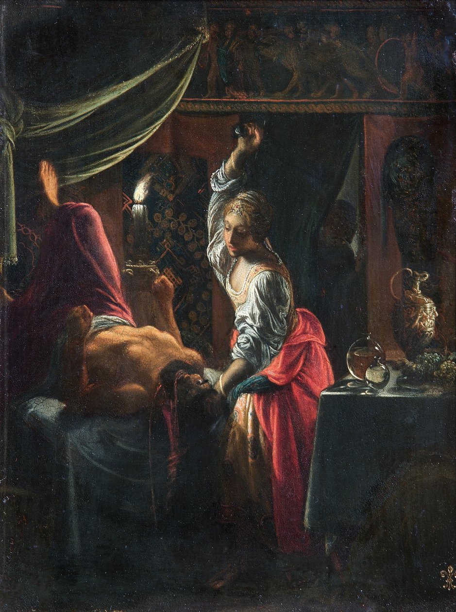 Judith enthauptet Holofernes von Adam Elsheimer