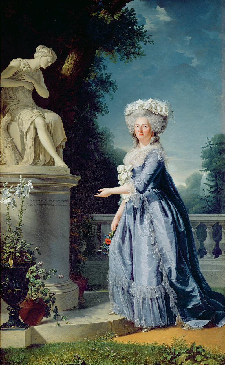 Porträt von Marie-Louise (1733-99) Victoire de France von Adelaide Labille Guiard