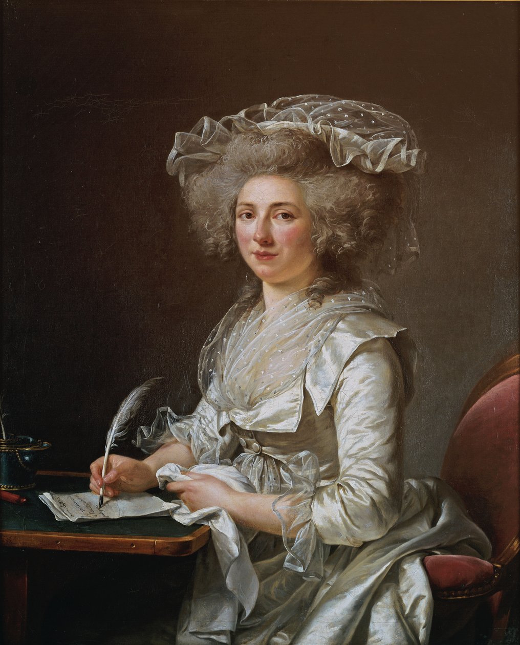 Porträt von Madame Roland von Adelaide Labille Guiard