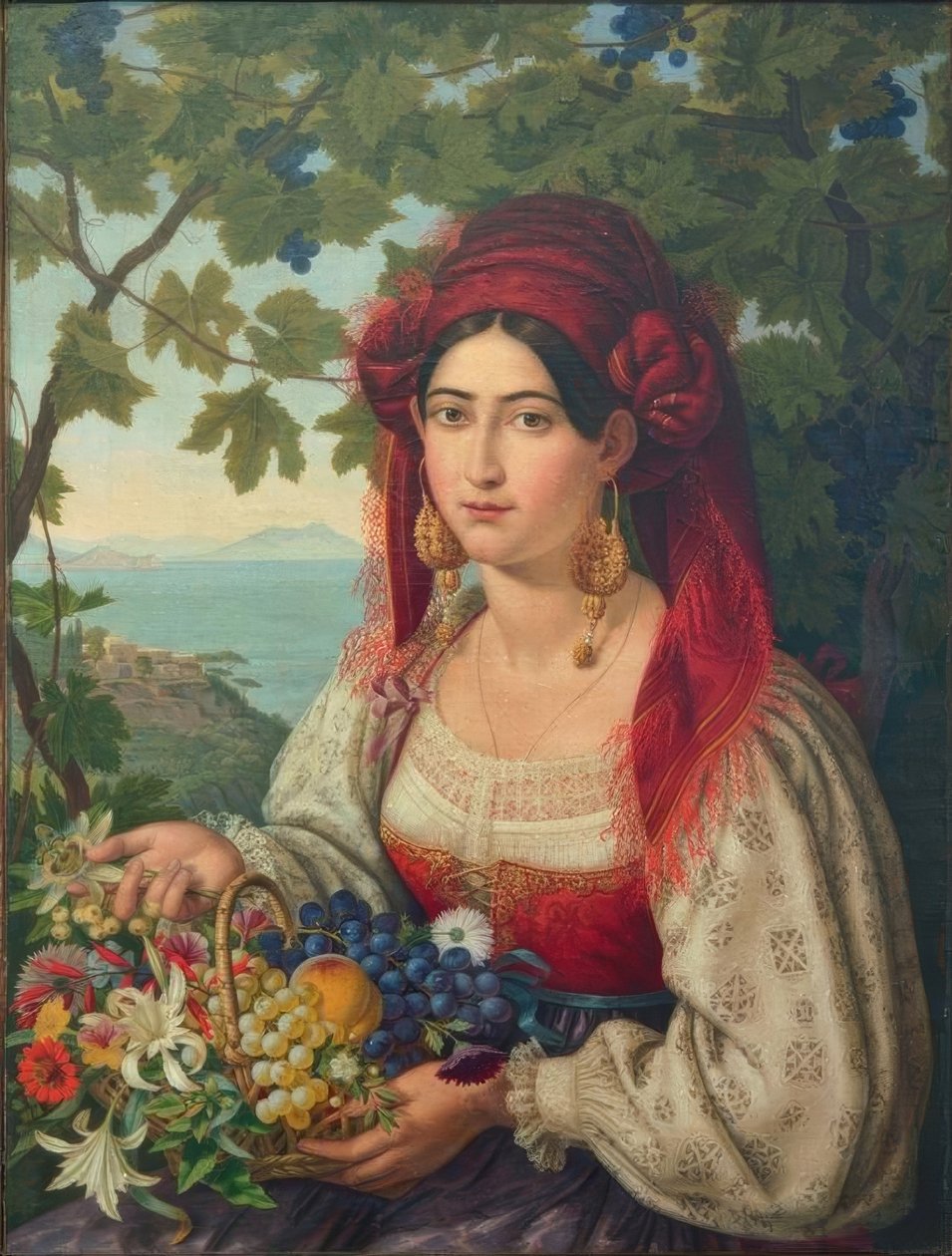 Bildnis einer Italienerin von Adolf Senff
