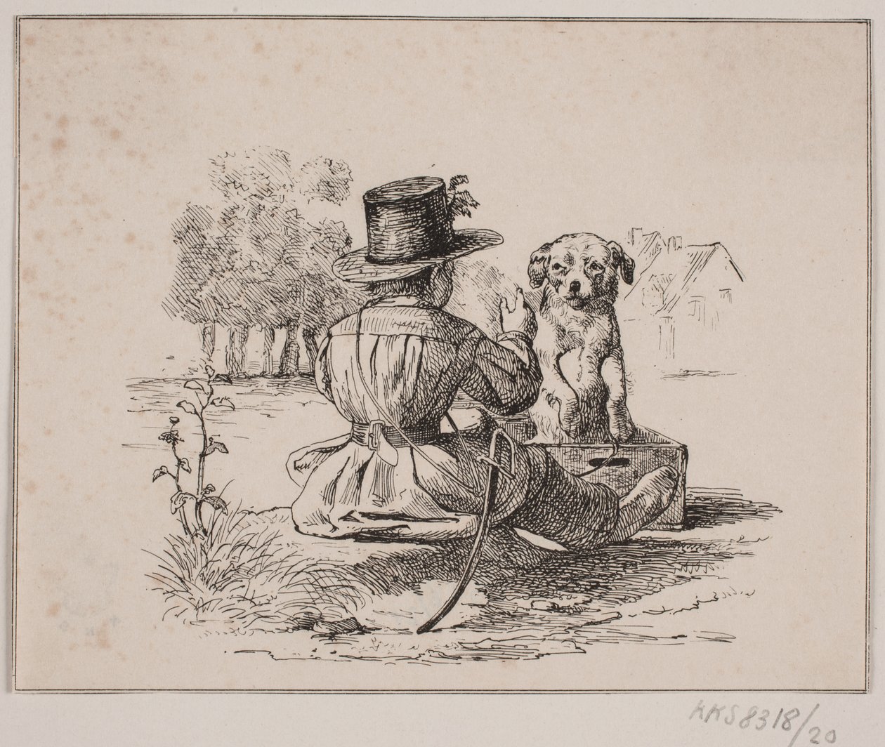 Die Kutschfahrt von Johan Adolph Kittendorff