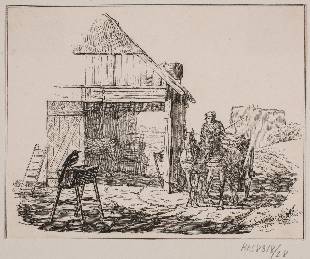 Die Elster von Johan Adolph Kittendorff