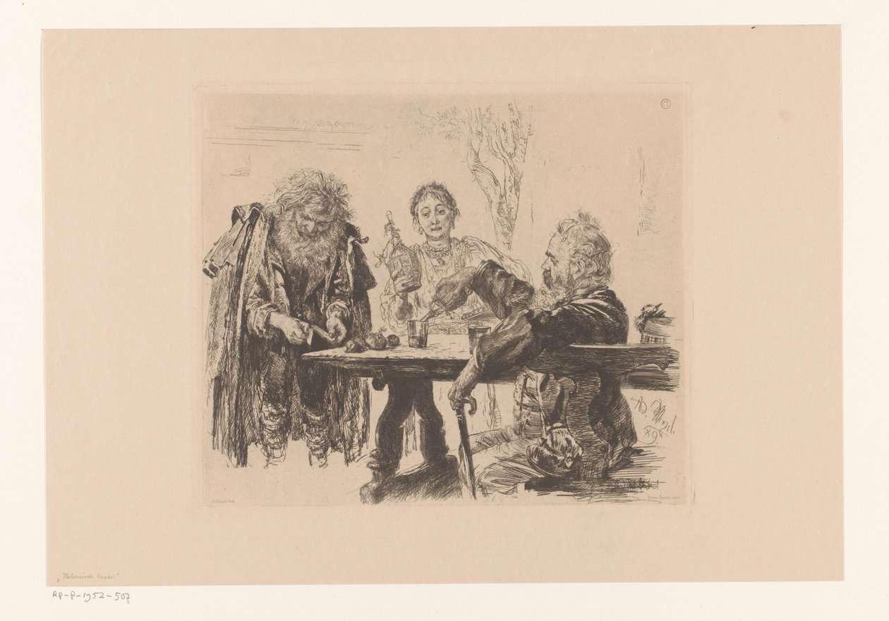 Italienisch lernen von Adolph Menzel