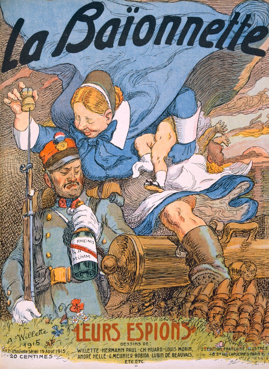 Ihre Spione, Titelseite aus 