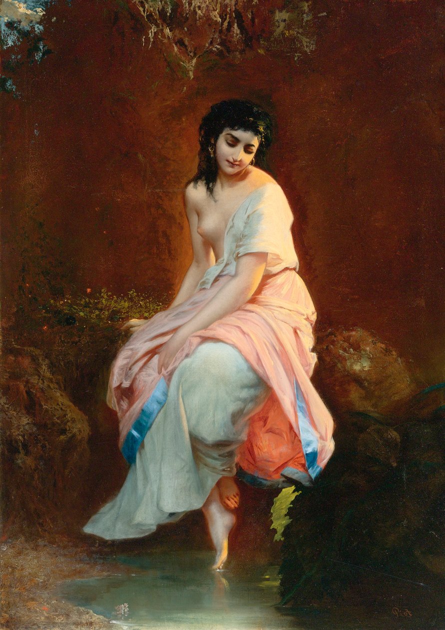 Der Badende von Etienne Adolphe Piot
