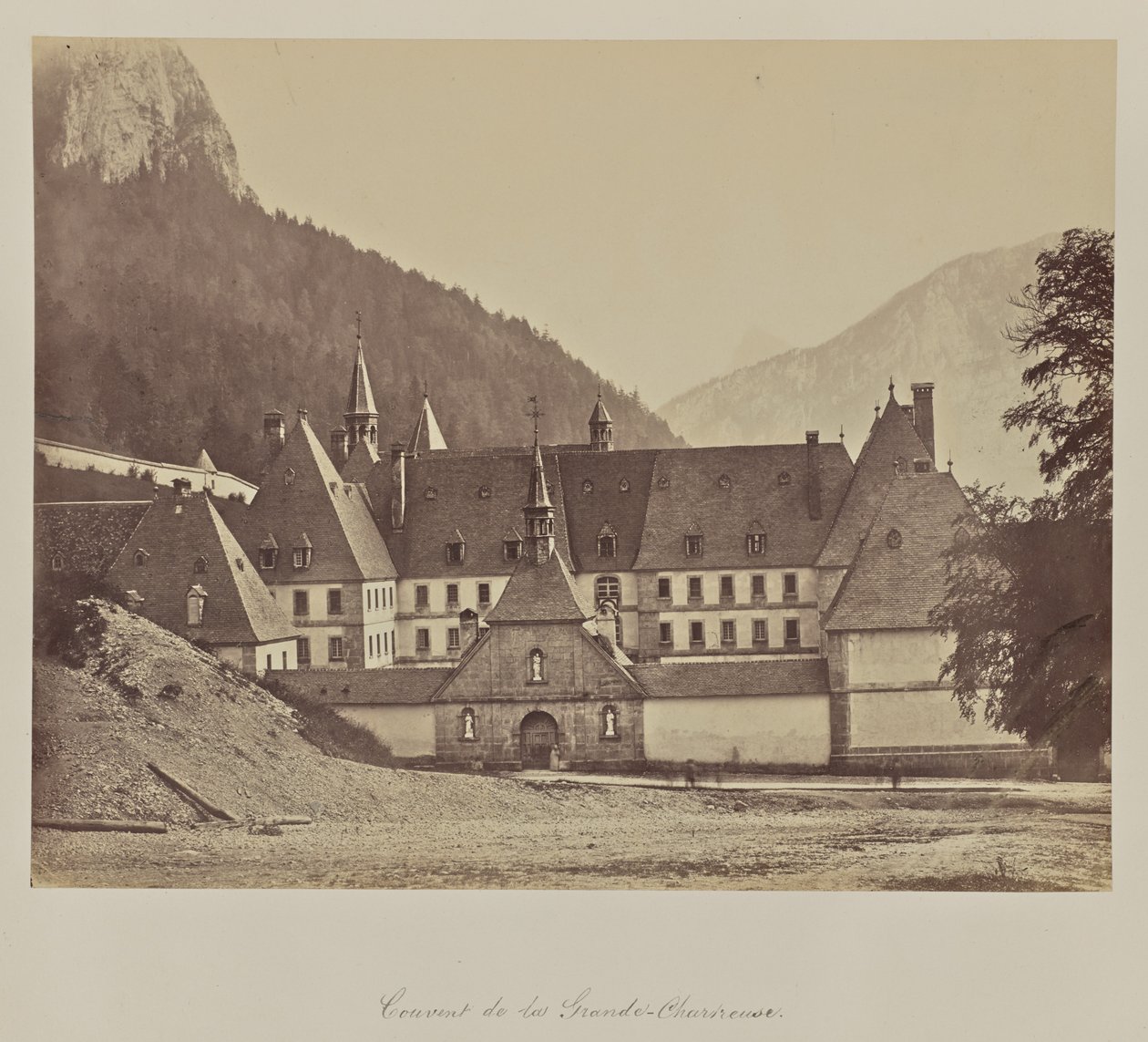 Kloster der Grande-Chartreuse. von Adolphe Braun