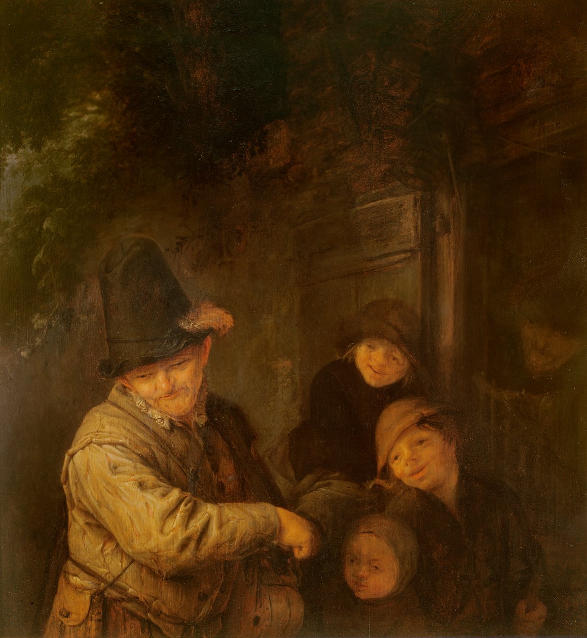 Der wandernde Musiker, 17. Jahrhundert von Adriaen Jansz. van Ostade