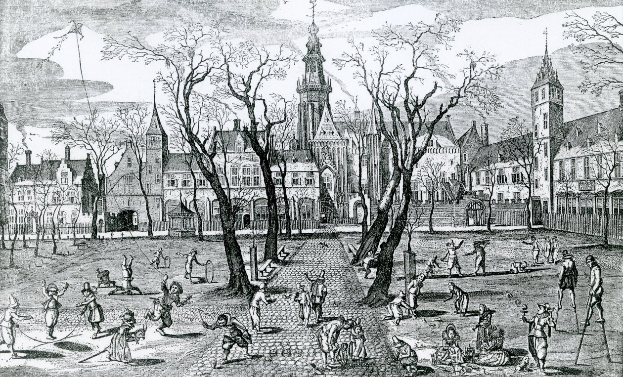 Kinderspiele, 1618 von Adriaen Pietersz van de Venne