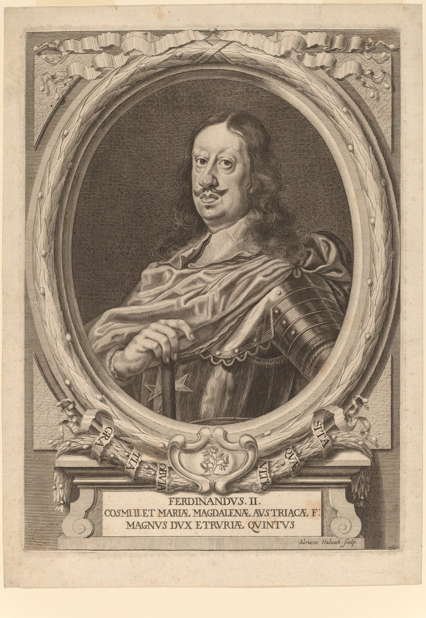 Ferdinando II, Großherzog der Toskana von Adriaen Haelwegh