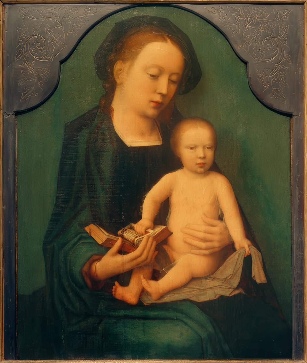 Sitzende Muttergottes mit dem Christuskind von Adriaen Isenbrandt