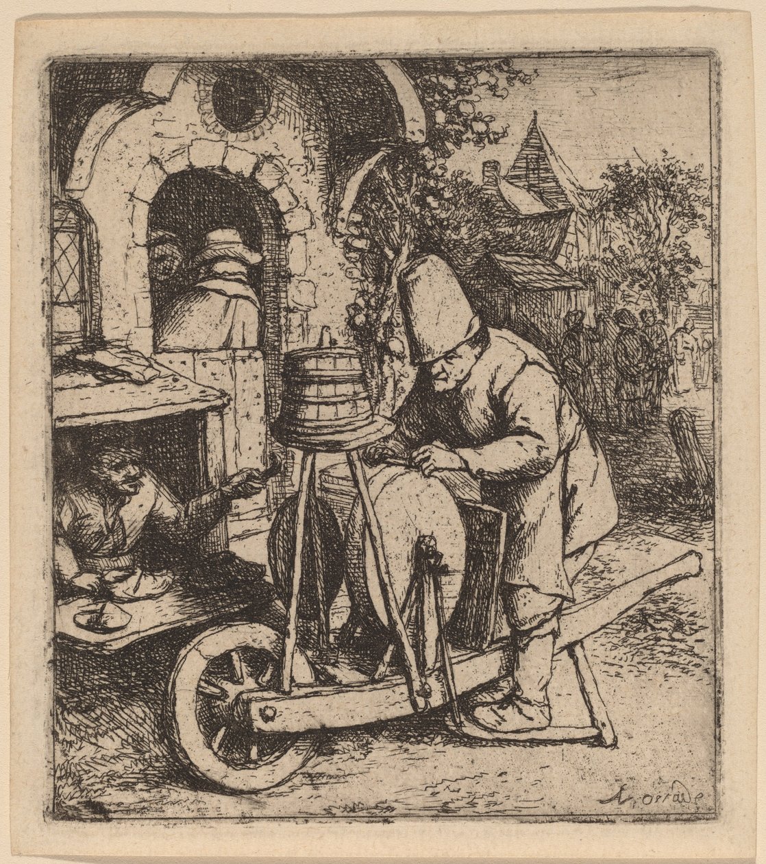 Messerschleifer von Adriaen van Ostade