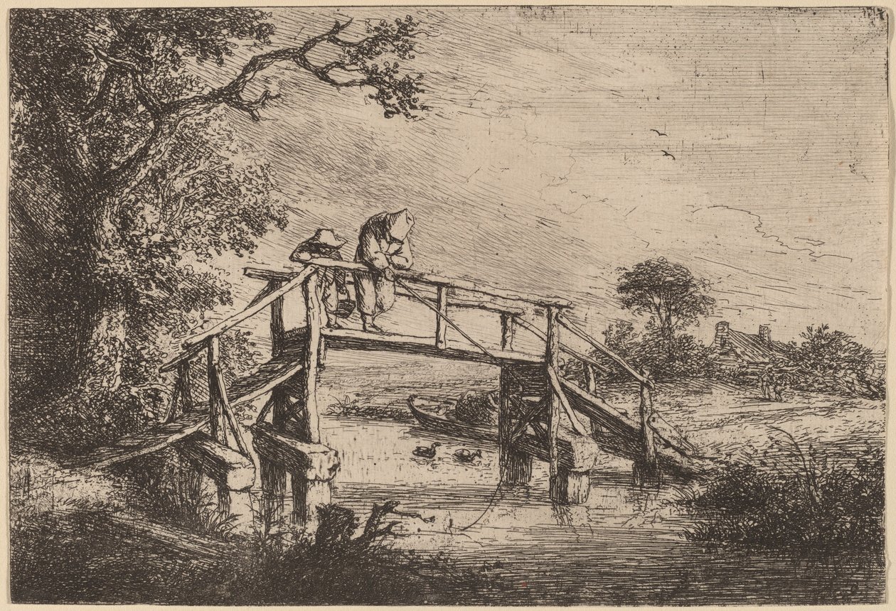 Der Angler von Adriaen van Ostade