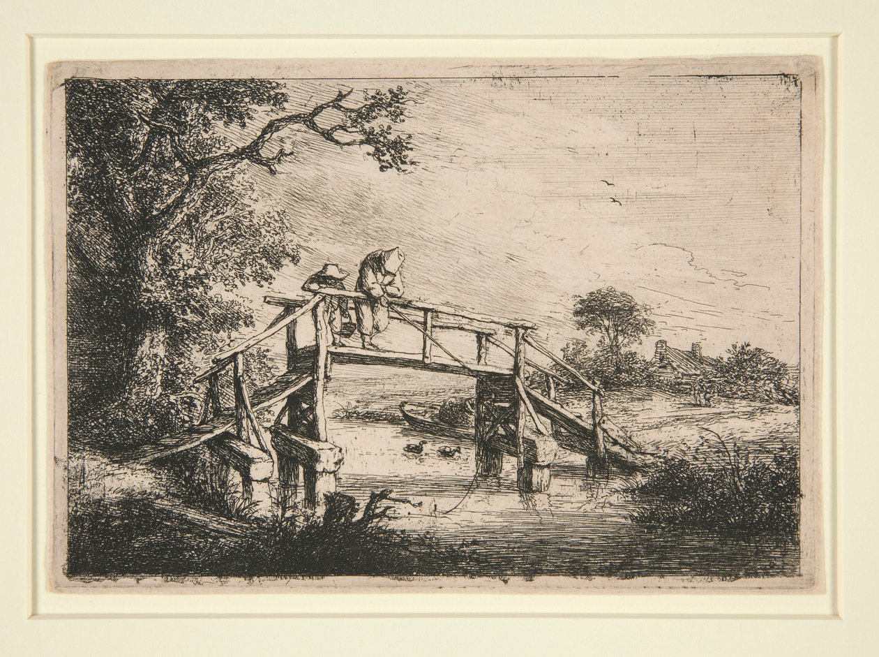 Die Angler von Adriaen van Ostade