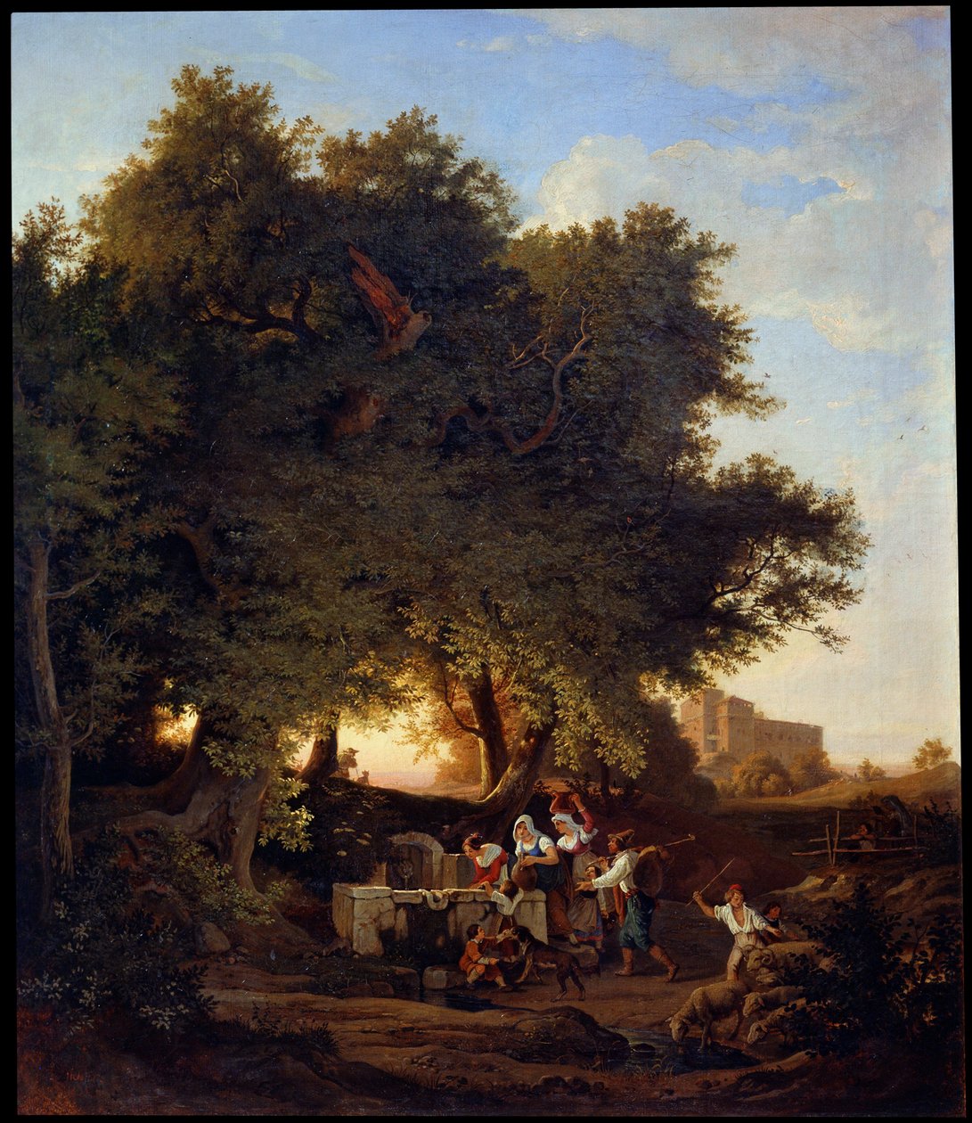 Am Brunnen von Adrian Ludwig Richter