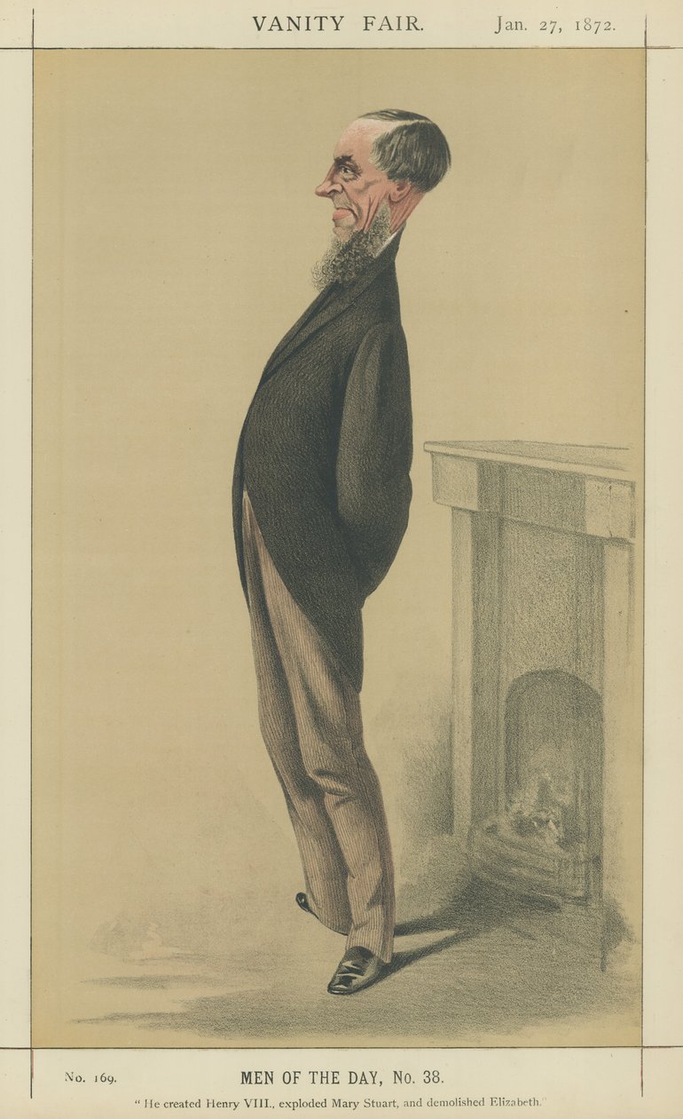Herr James Anthony Froude von Adriano Cecioni
