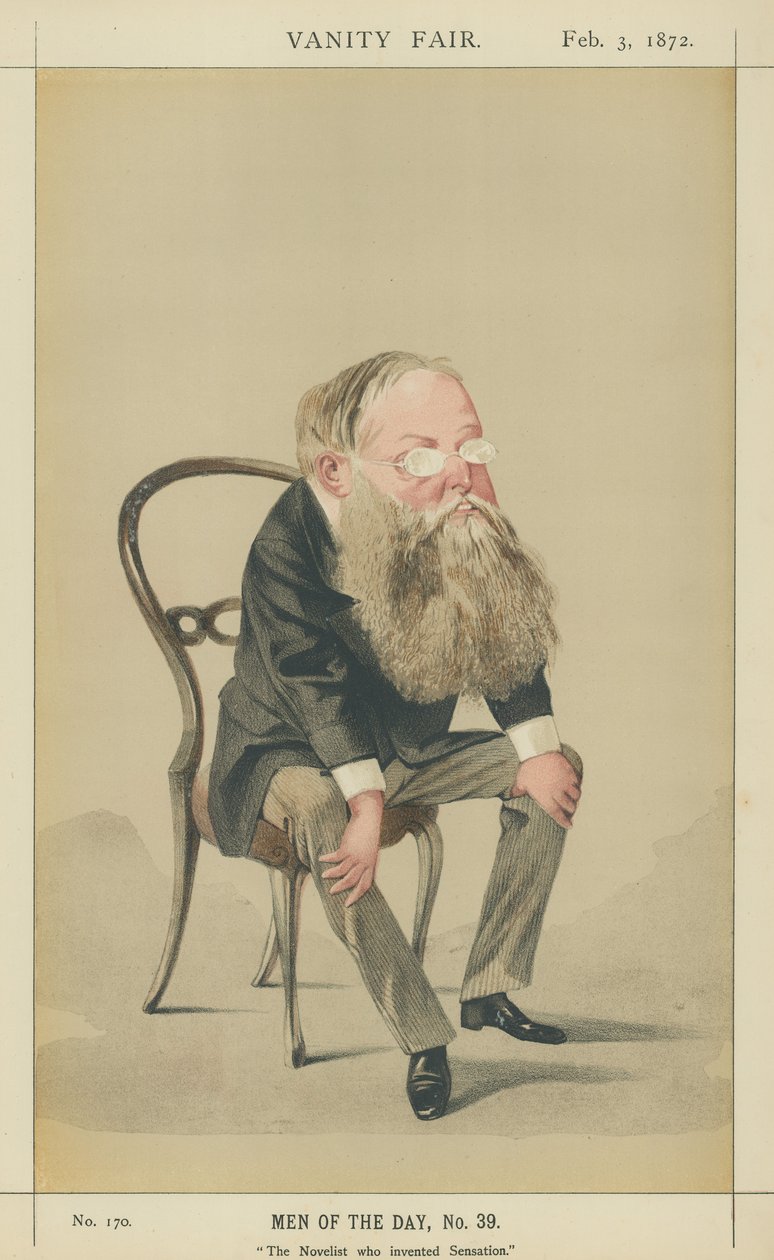 Herr Wilkie Collins von Adriano Cecioni