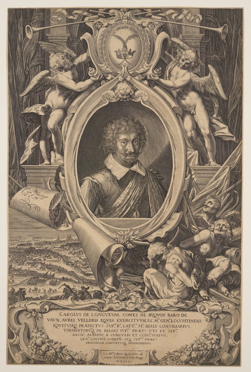 Charles Bonaventure de Longueval von Aegidius Sadeler II