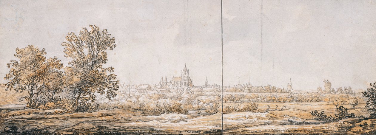 Ansicht von Arnheim von Süden von Aelbert Cuyp