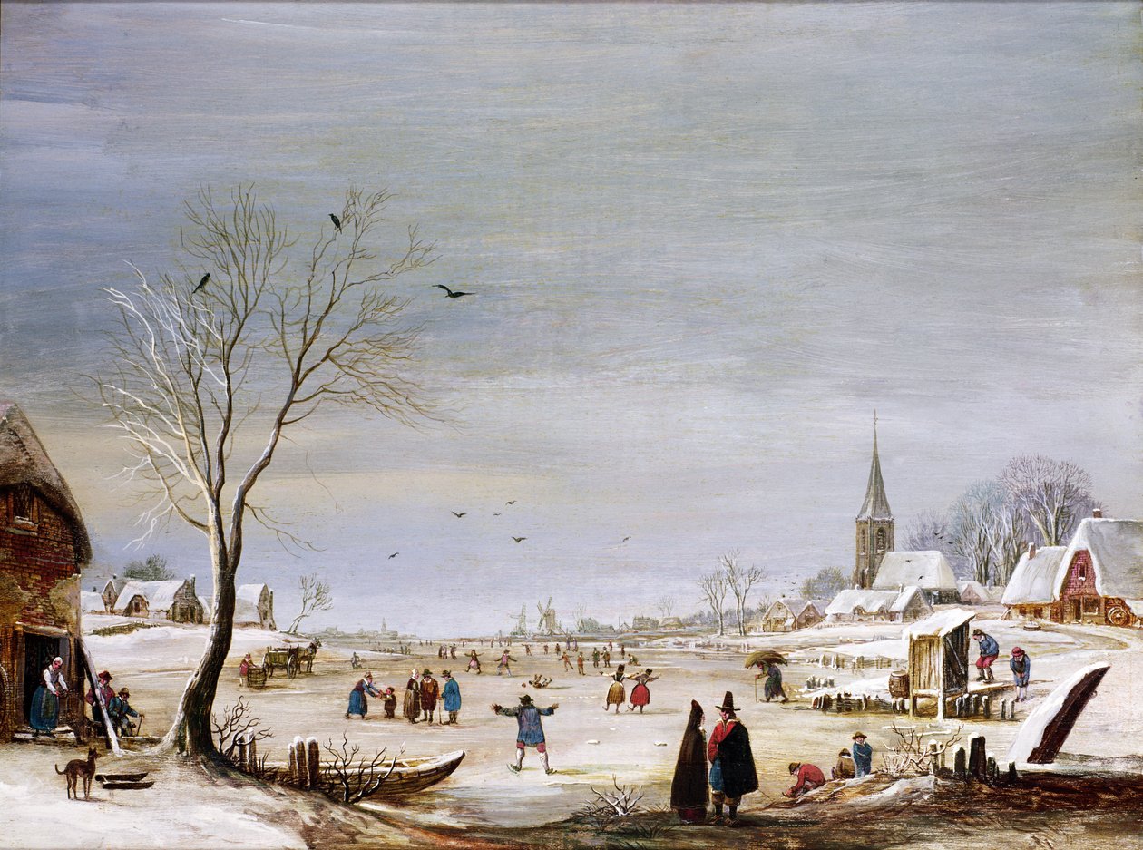Winterlandschaft von Aert van der Neer