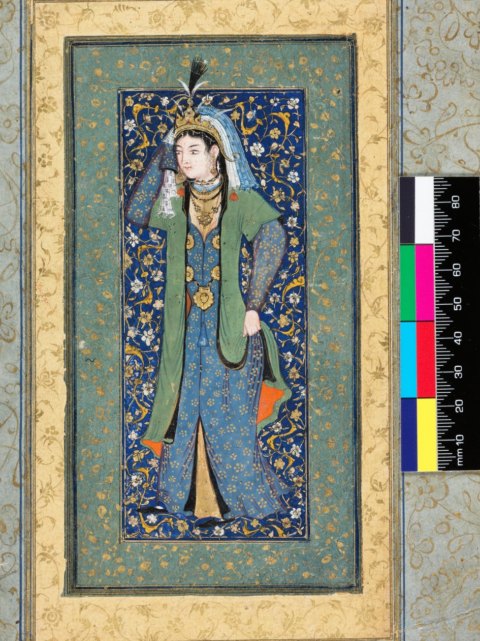 Eine Tänzerin von Afghan School