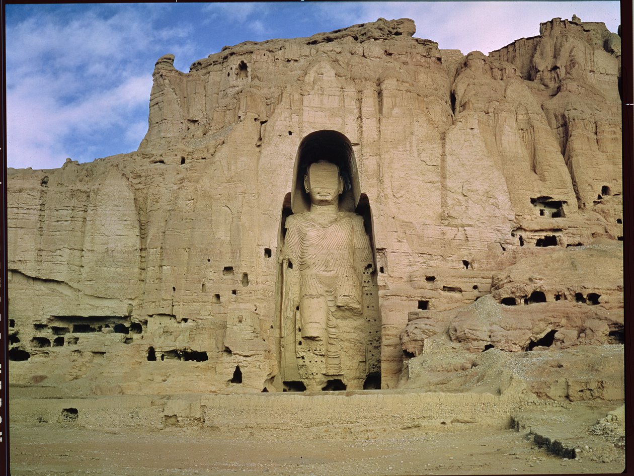 Riesiger stehender Buddha, 5.-6. Jahrhundert von Afghan School