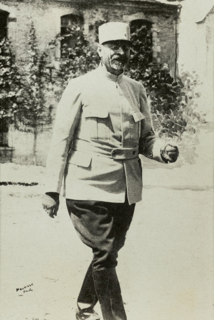 Porträt von General Joseph Micheler von Agence Meurisse