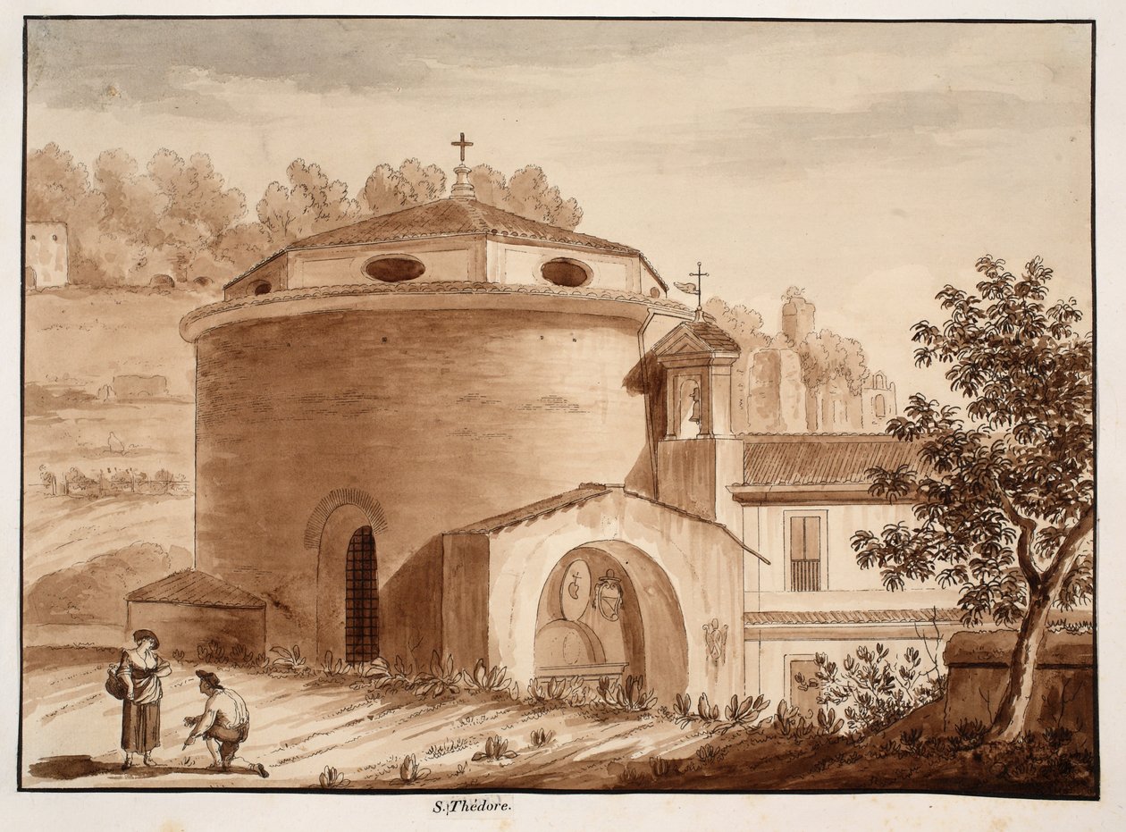 San Teodoro, 1833 von Agostino Tofanelli