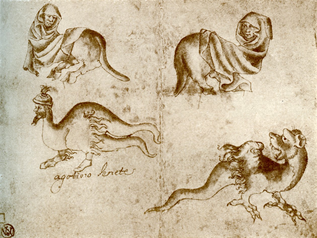 Studien von Agostino von Siena, 1913 von Agostino of Siena