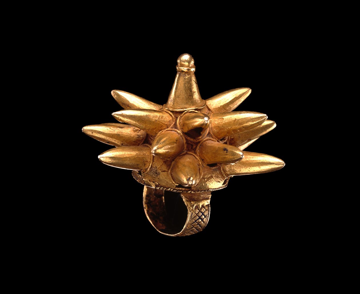 Ring, Ghana/Elfenbeinküste, ca. 1935 von Akan School