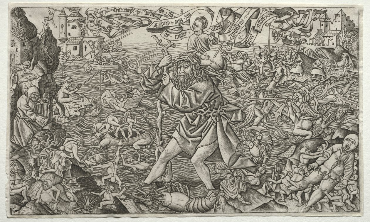 St. Christophorus, 1478-1506 von Alart du Hameel