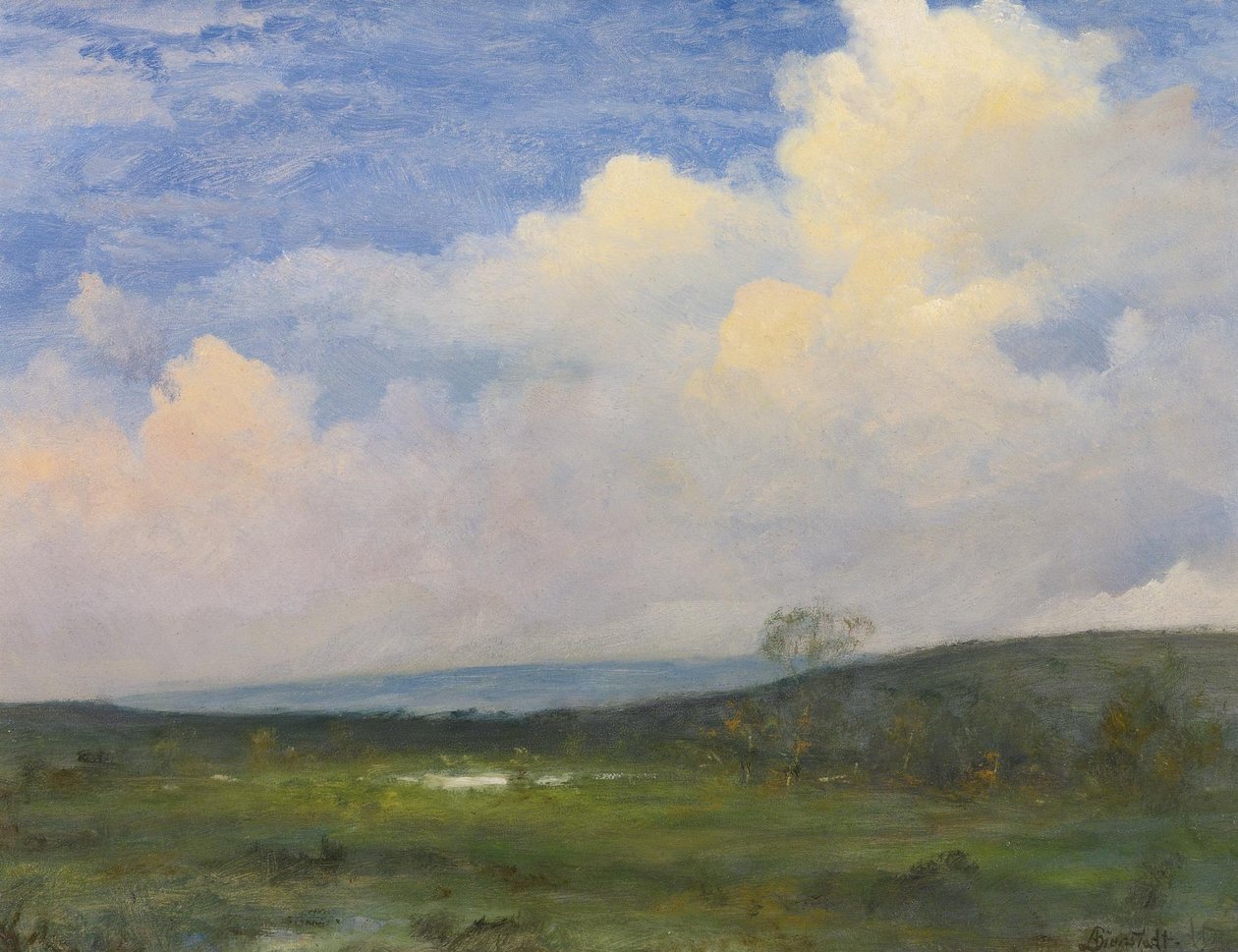 Wolken über Kalifornien von Albert Bierstadt
