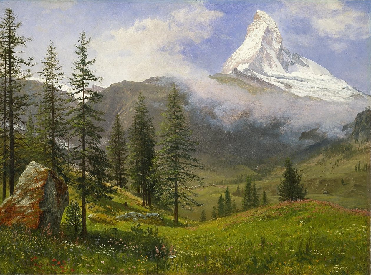 Matterhorn von Albert Bierstadt