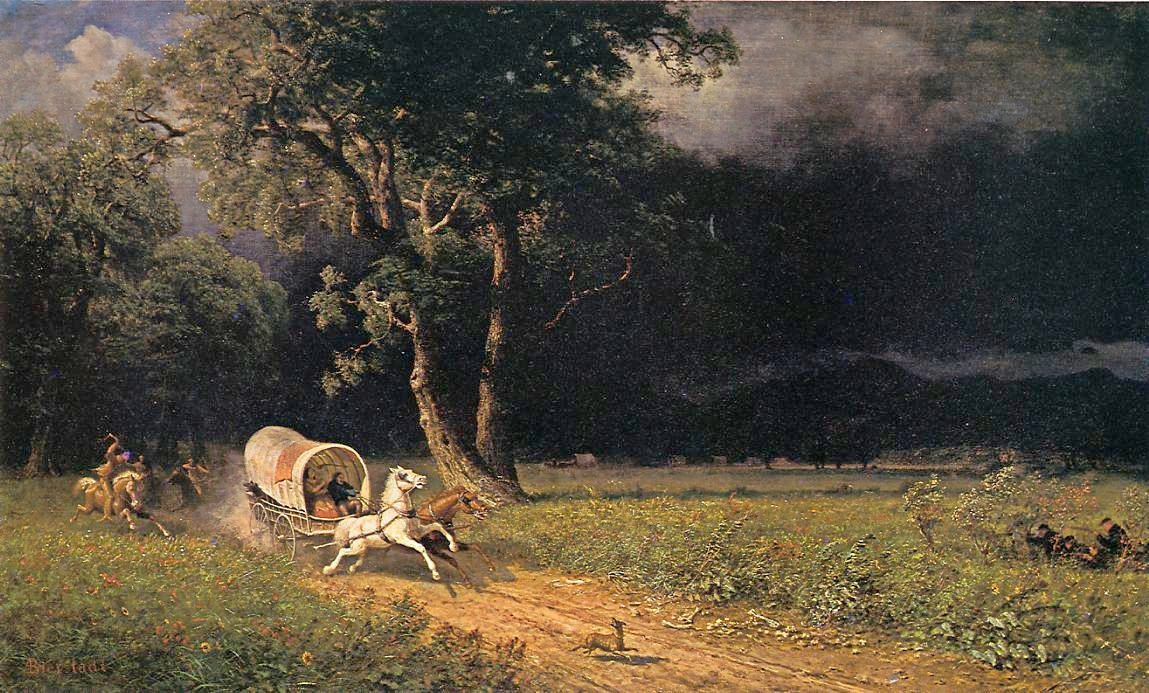 Der Hinterhalt von Albert Bierstadt