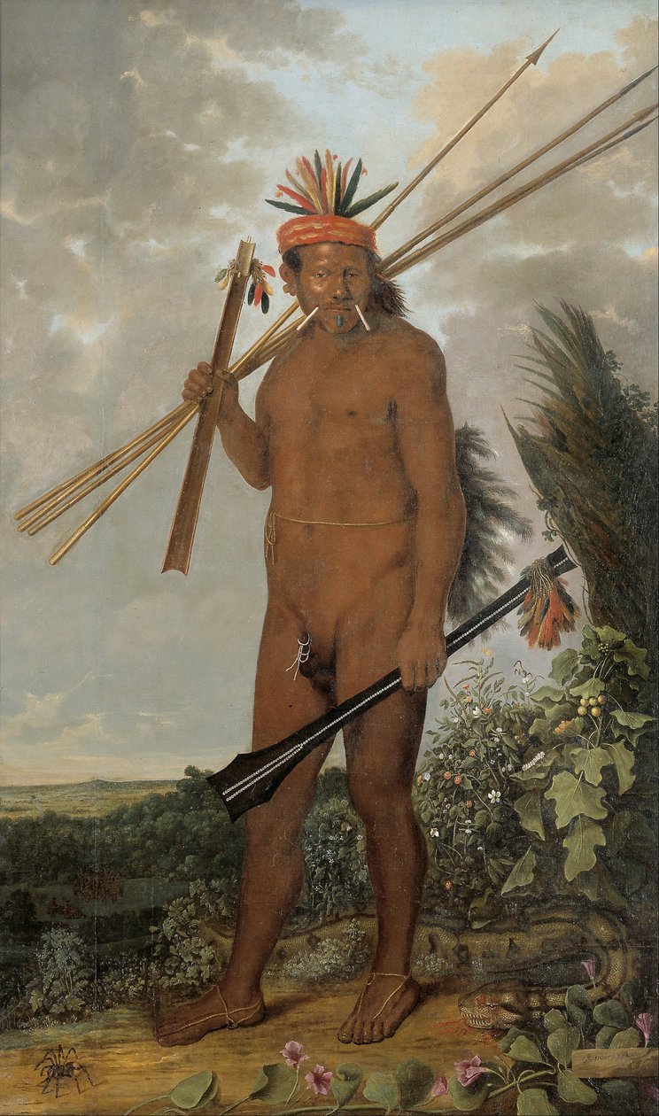 Tarairiu-Mann von Albert van der Eeckhout