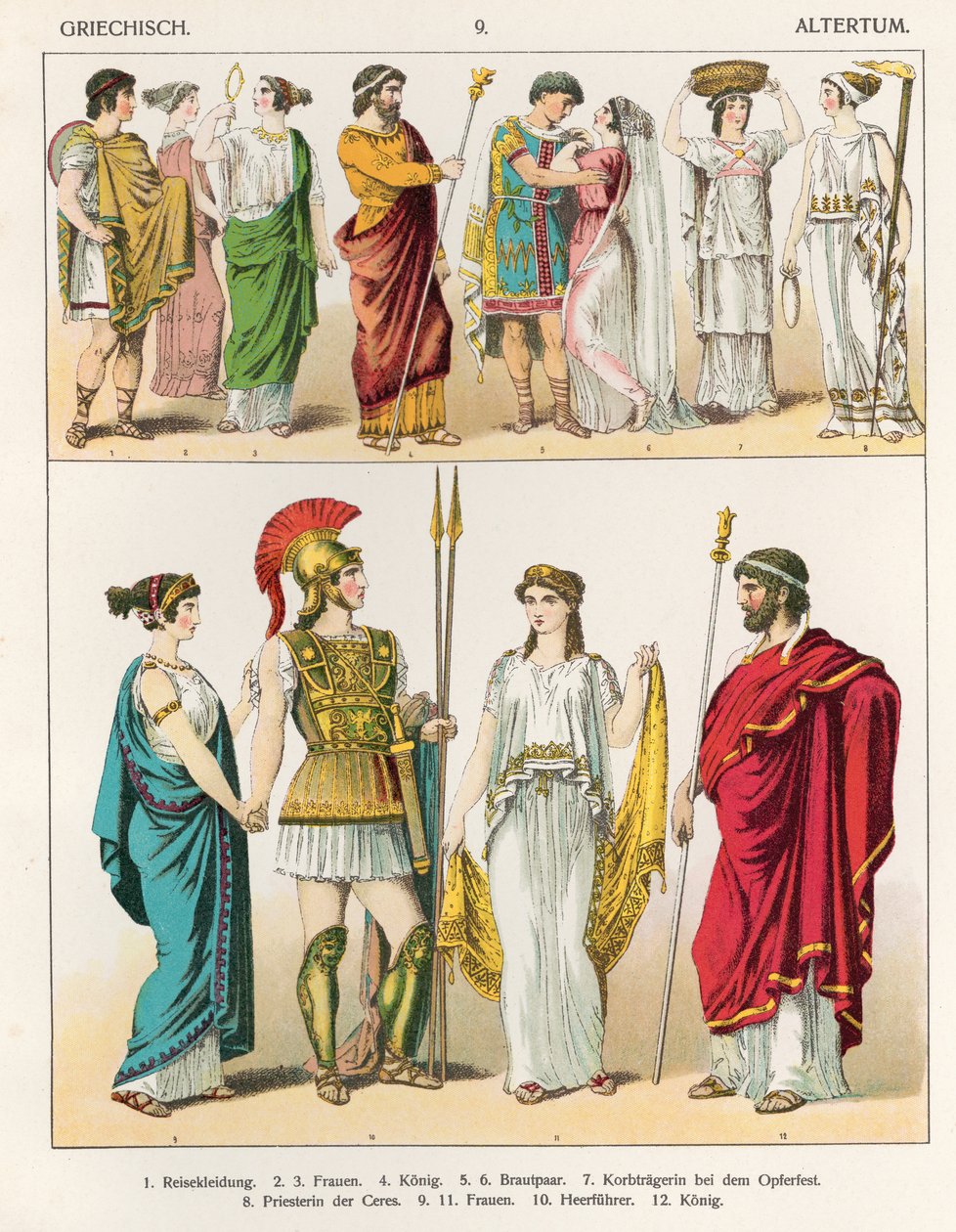 Griechische Tracht, aus 