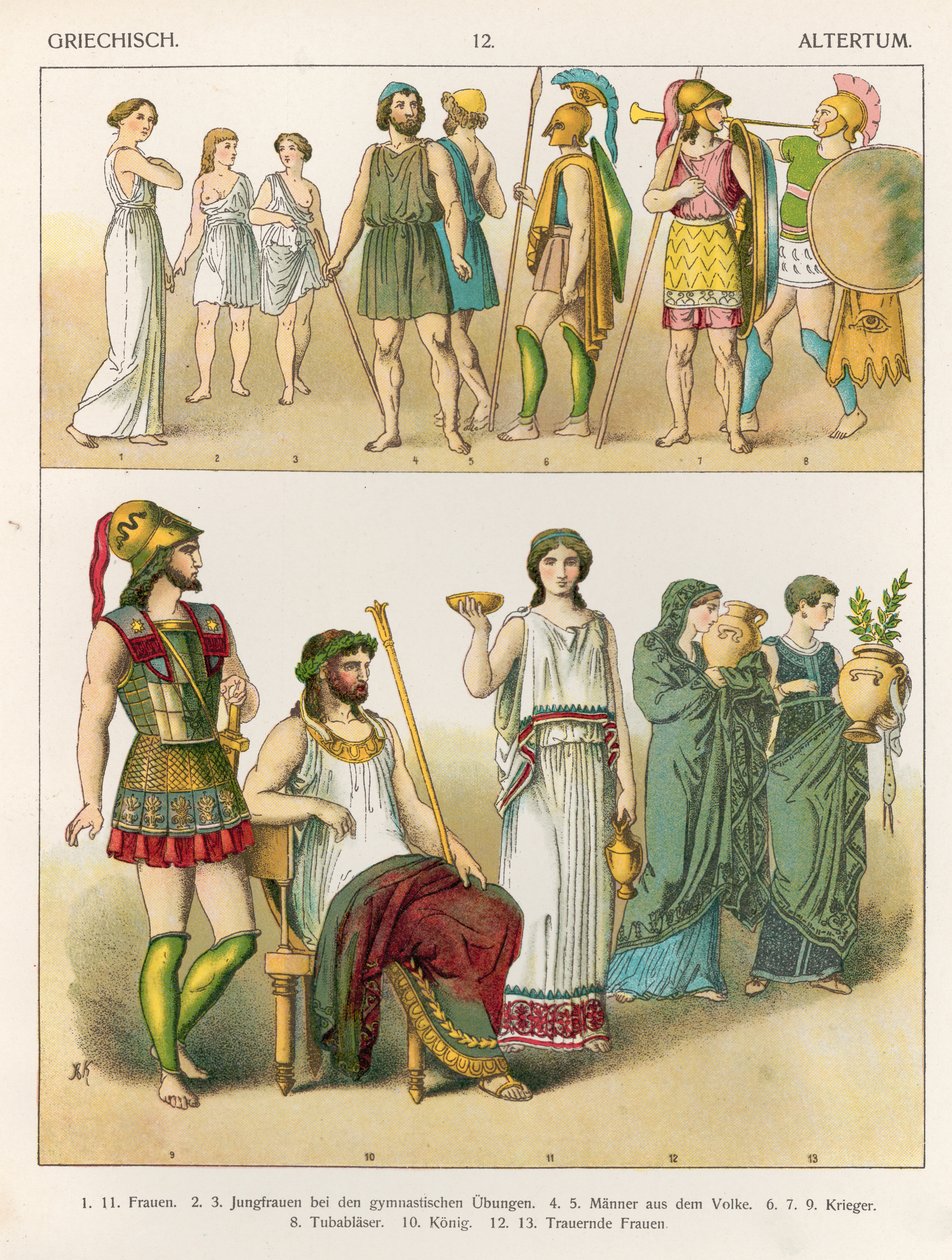 Griechische Tracht, aus 