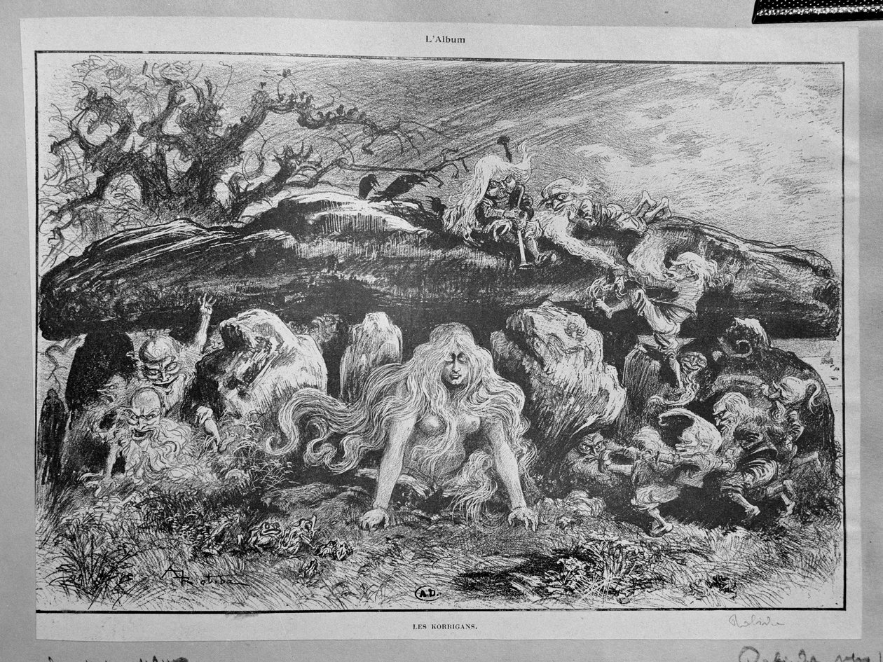 Die Korrigans, ca. 1900 von Albert Robida