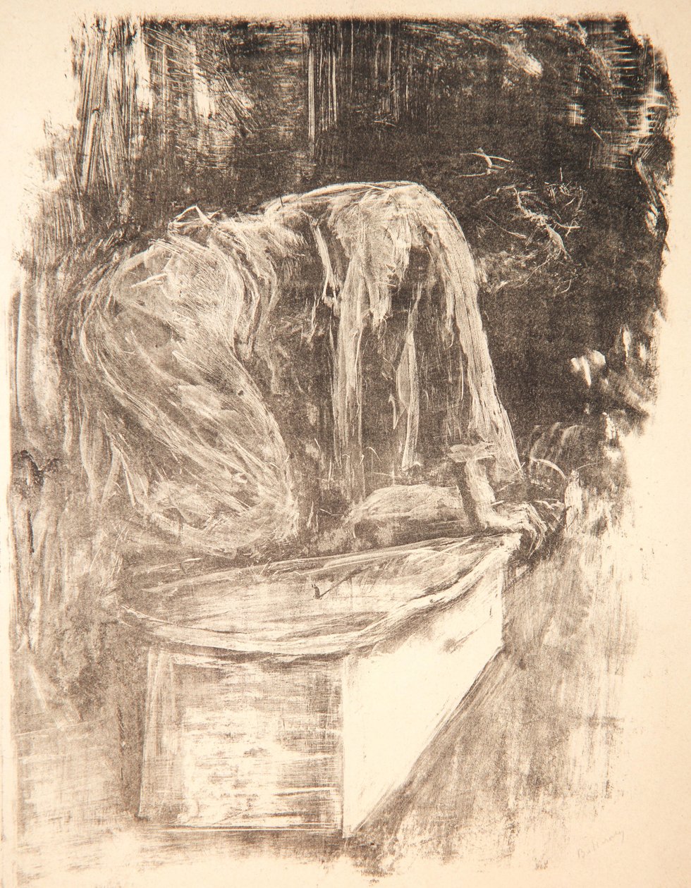 Studie, 1902 von Albert de Belleroche