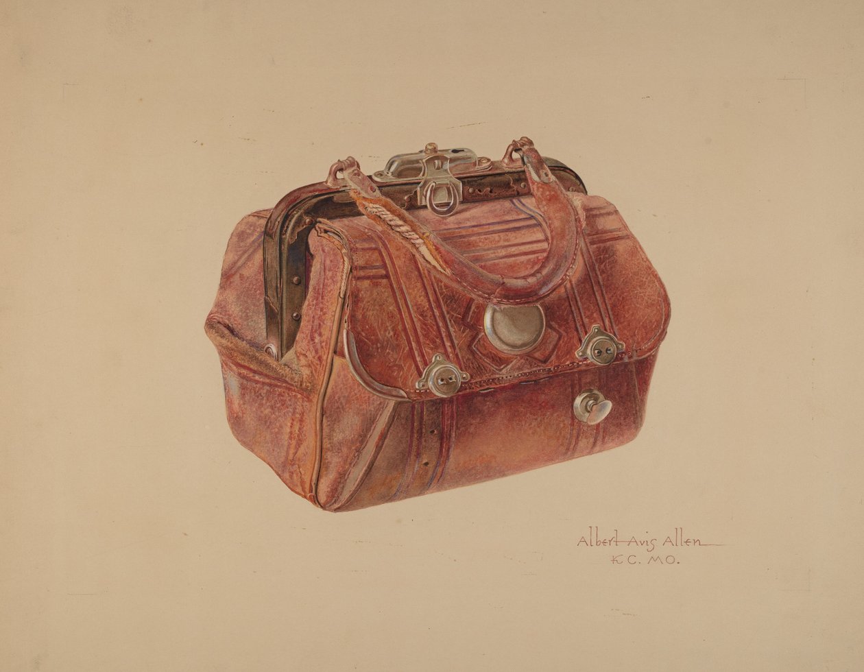 Handtasche von Albert Allen