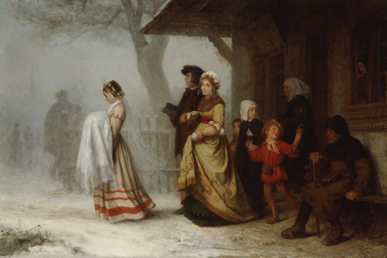 Taufe von Albert Anker