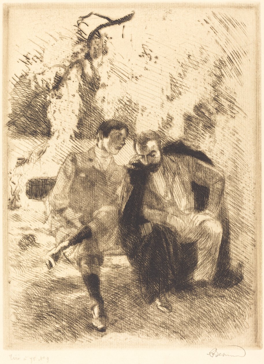 Vertrauen von Albert Besnard