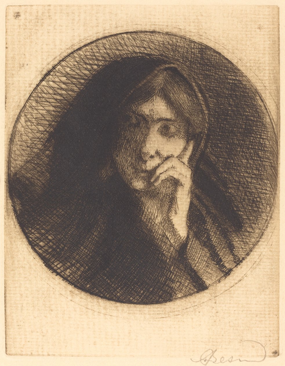 Madame Aman Jean von Albert Besnard