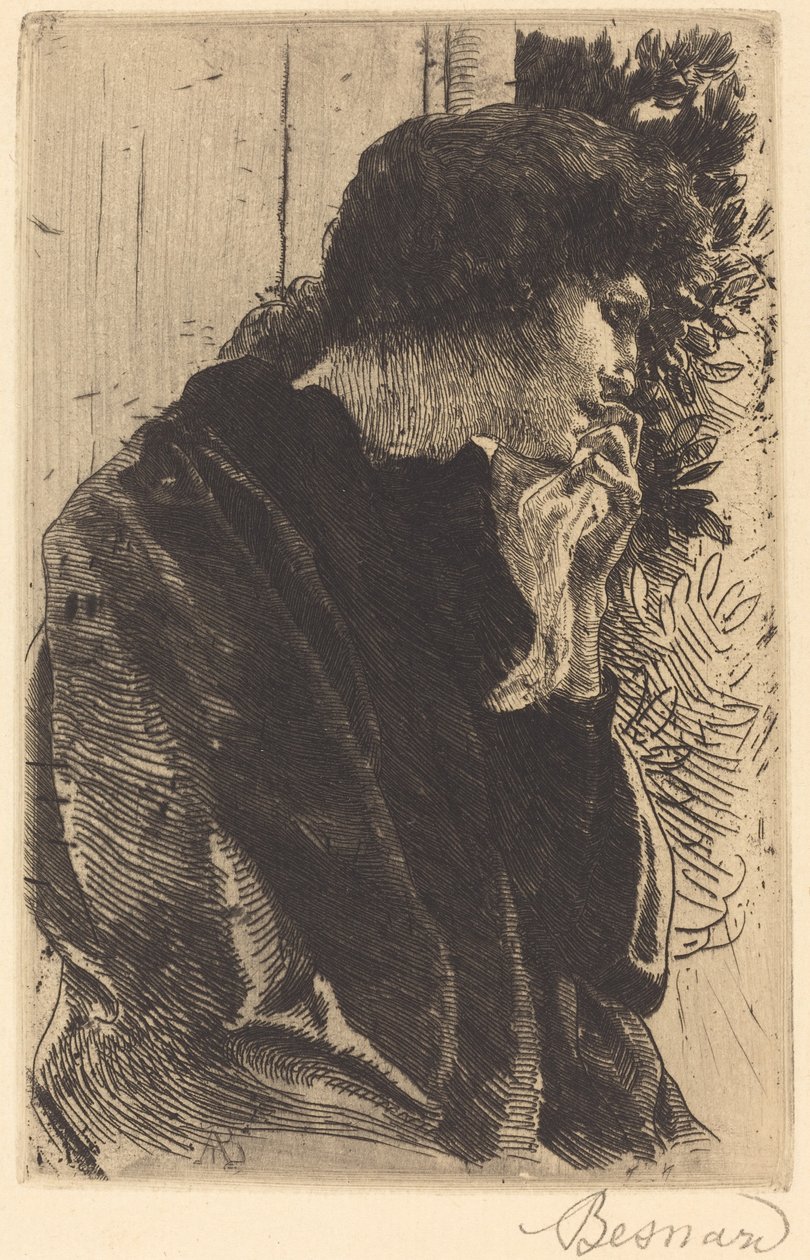 Traurigkeit (Tristesse) von Albert Besnard