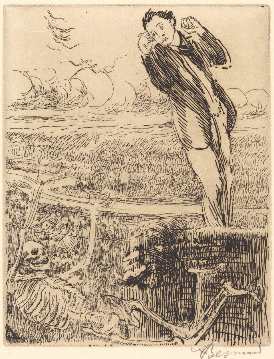 Schwindel von Albert Besnard