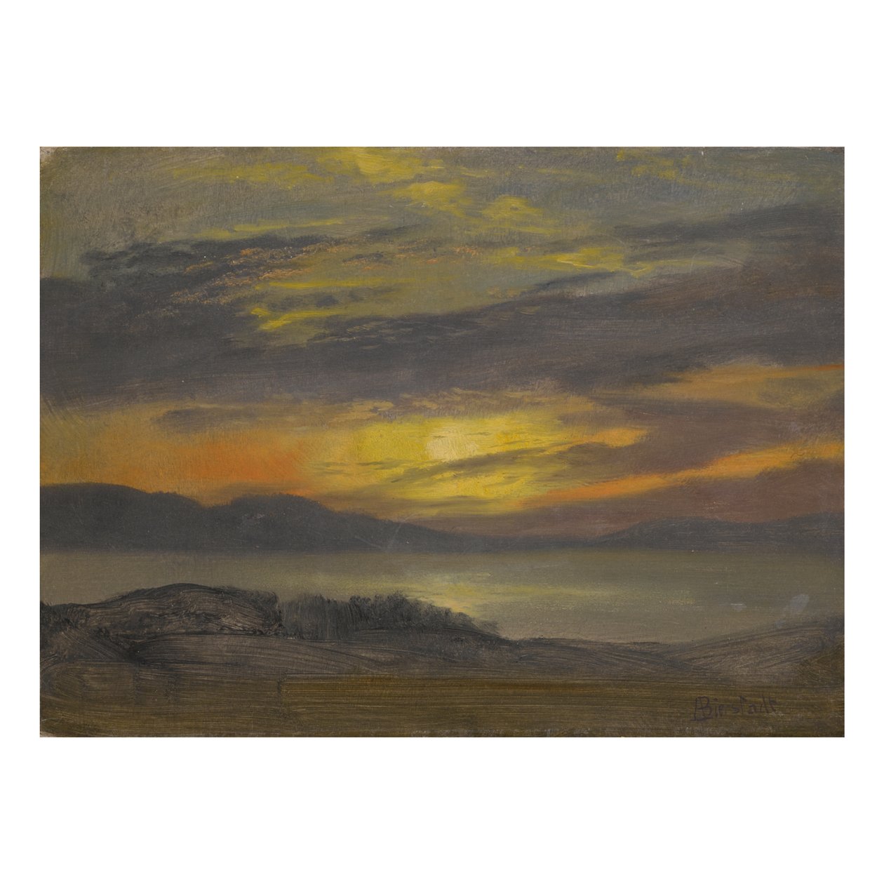 Sonnenuntergang von Albert Bierstadt