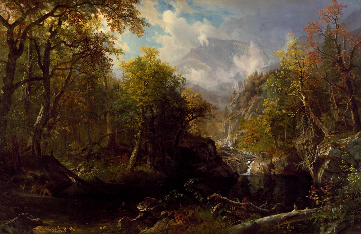Der Smaragdpool von Albert Bierstadt