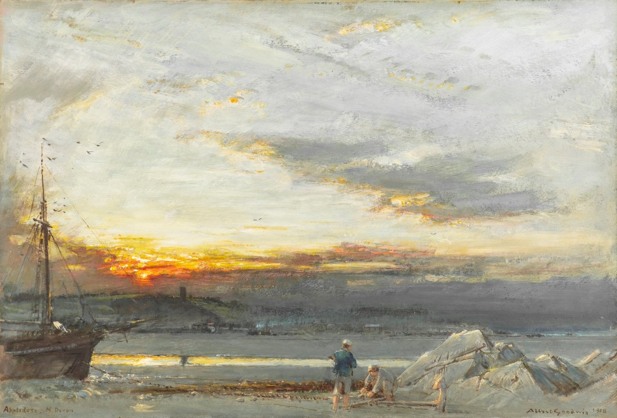 Appledore, N Devon von Albert Goodwin