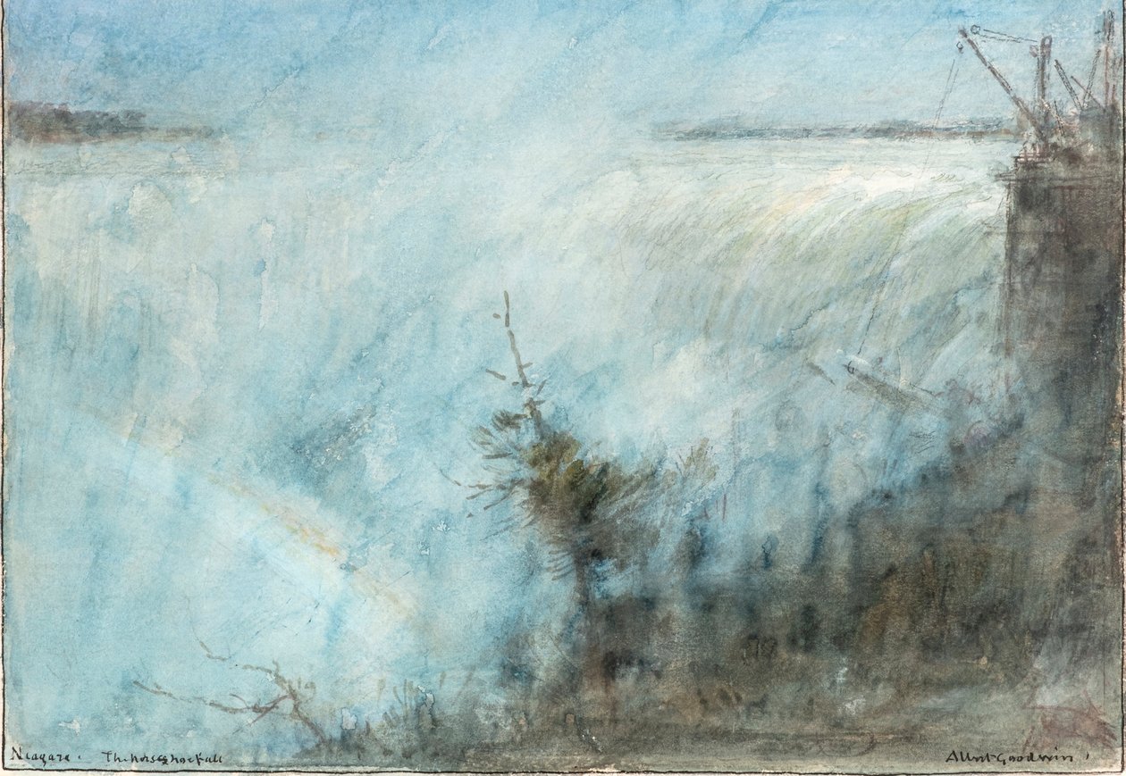 Niagara. Der Hufeisenfall von Albert Goodwin
