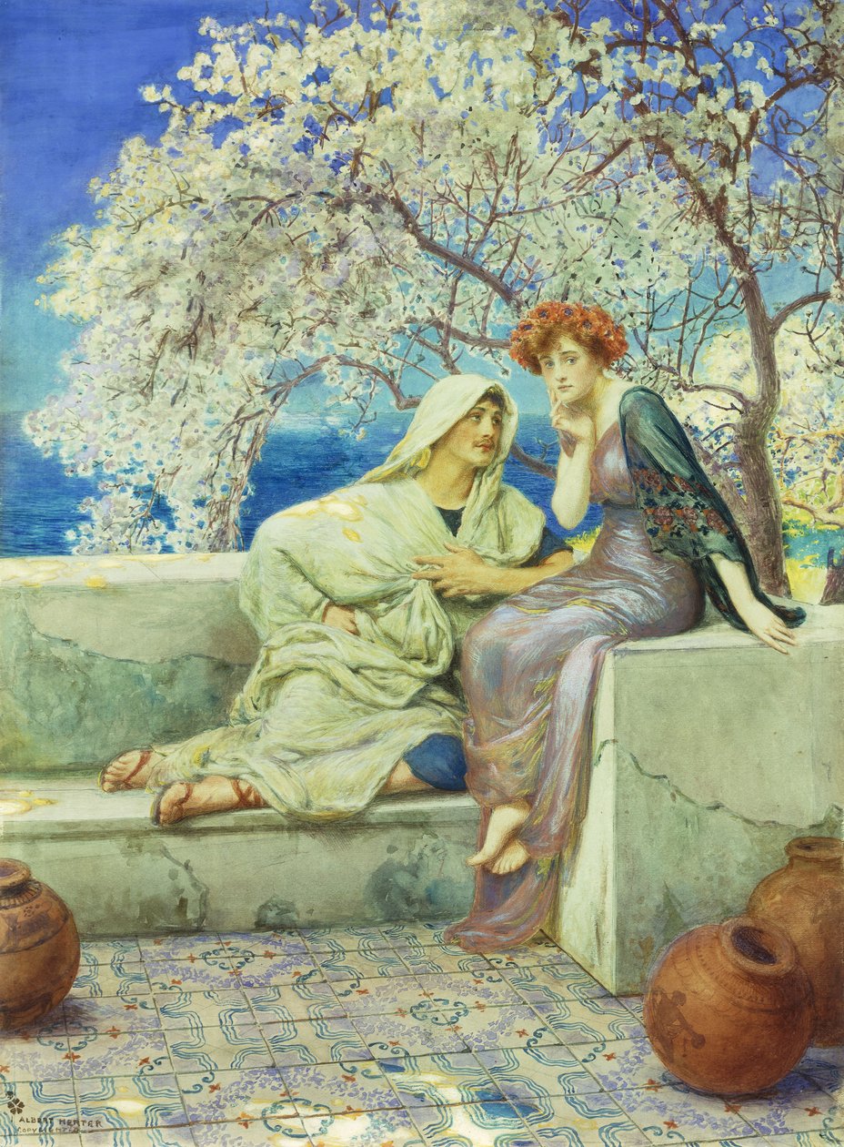 Das Werben von Albert Herter